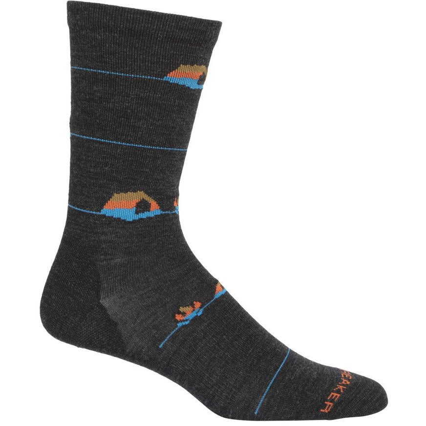 Icebreaker M Lifestyle Ultralight Crew Backcountry Camp