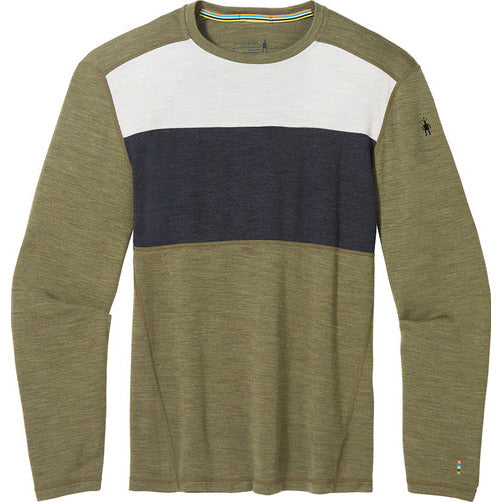Smartwool M Classic Thermal Merino Baselayer Colorblock Crew